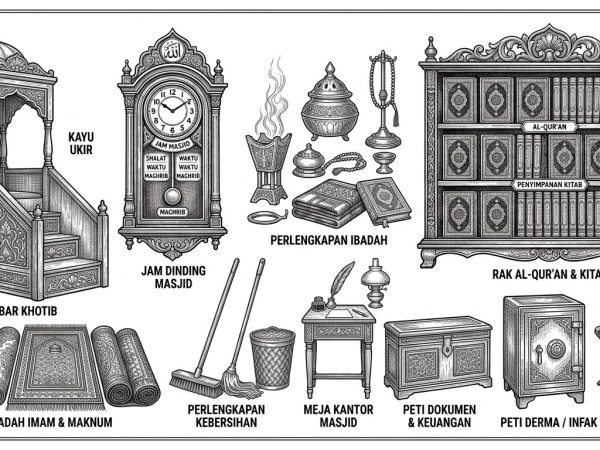 Perabot dan Kantor Masjid